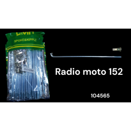 Radio Moto 152M.m. 36Und X 9G