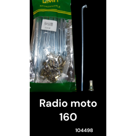 Radio Moto 160M.m. 36Und X 9G