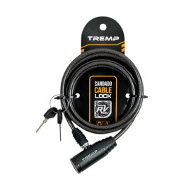 Candado Espiral Tremp Llave...