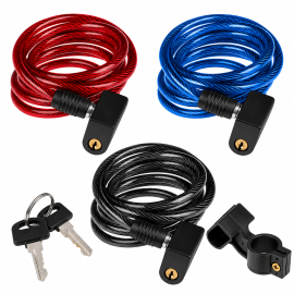 Candado Espiral Llave 150Cm...